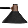 Cullen Chandelier-Black Leather