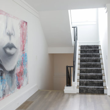 Dark Leopard Stair Runner