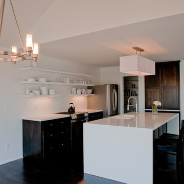 Contemporary Dining and Kitchen