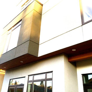 Calgary Modern home exterior