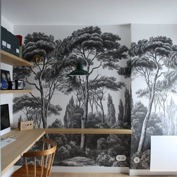 Rénovation complète d'un appartement, style contemporain