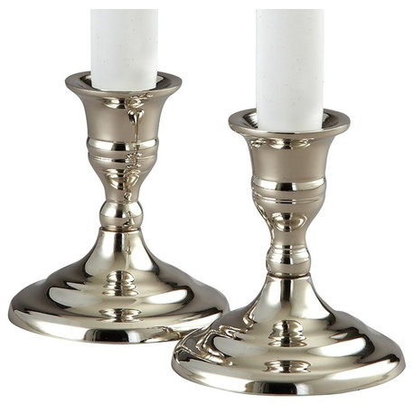 Elegance 2-Piece Hampton Candlestick Set, 3", 5"