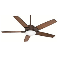 Casablanca 56" Zudio Ceiling Fan With Light Kit & Wall Control, Industrial Rust