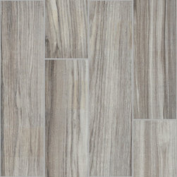 Knoxwood Grey 6 x 24 Glazed Porcelain Tile - Flooring