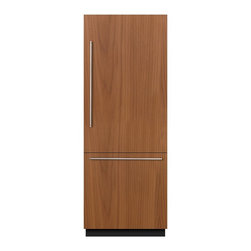 30" Built-In Bottom-Freezer - Benchmark&reg; Series - Custom Panel - Refrigerators