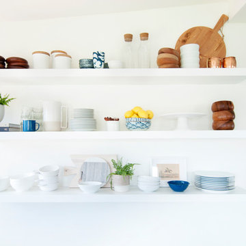 My Houzz: Soothing Blues and Organic Style in a 1912 Fixer-Upper