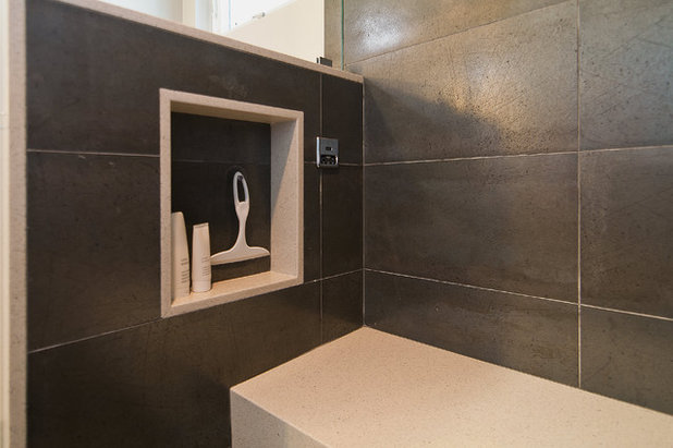 Modern Bathroom by RemodelWest