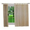 Versailles Patented Ring Top Bamboo Panel, Driftwood, 63"
