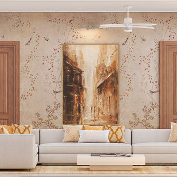 Living Room | Penthouse | Artis Interiorz | Bangalore