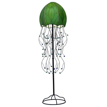 Jellyfish Floor Lamp, Green