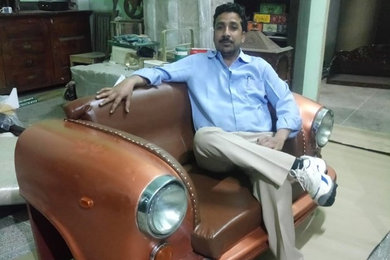 antique and vintage car sofa