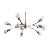 Miseno MLIT155059 10 Light Mid-Century Modern Chandelier