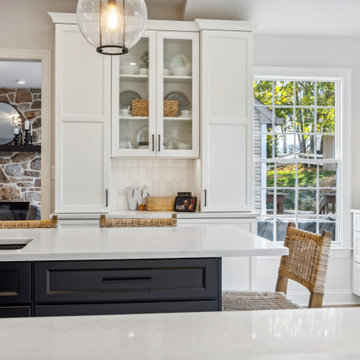 Black and White and Better All Over Kitchen