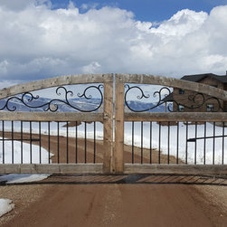 Scroll Gate System - Home Fencing And Gates