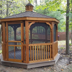 12x12 cedar gazebo - Products