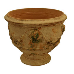 French Anduze Coupe - Indoor Pots And Planters
