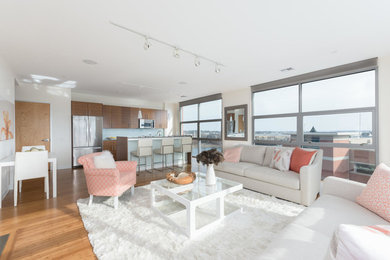 Example of a living room design in New York