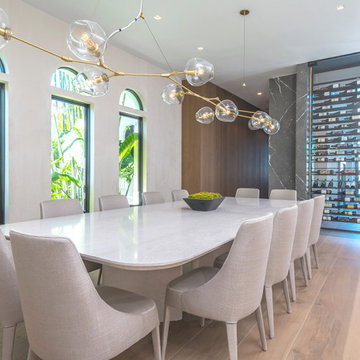 Glass Wine Wall