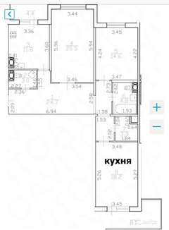 Дизайн 6 комнатной квартиры