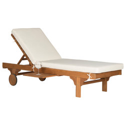 Transitional Outdoor Chaise Lounges by Safavieh