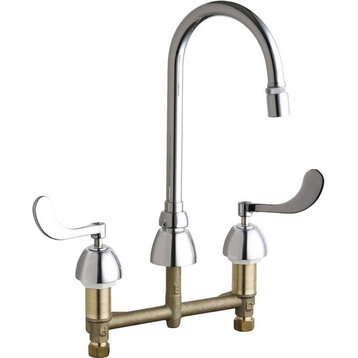 Chicago Faucets 786-E29ABCP Concealed Hot and Cold Sink Faucet