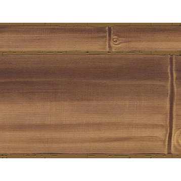 Bamboo  Peel and Stick Wallpaper Border 15'x7"