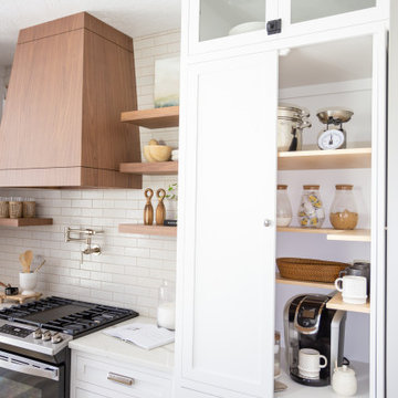 Bye Bye Builder Grade - Appliance Cabinet