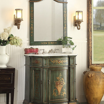 Antique Vintage Wood – Rustic Bathroom Vanities
