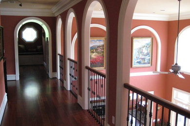Hallway - craftsman hallway idea in Other