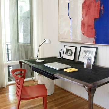 Modernist House - Bethesda MD - Desk Area