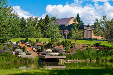 Inspiration for a modern landscaping in Other.
