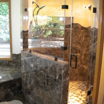 Frameless Heavy Glass Shower Doors