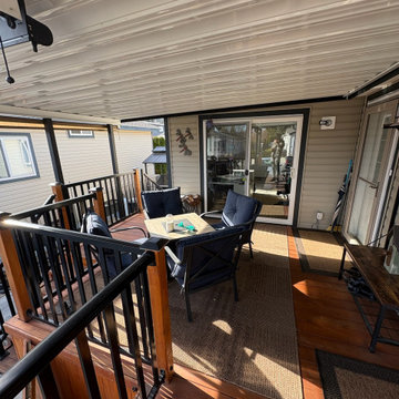 Complete Covered Deck Remodel & Outdoor Living Renovation | West Kelowna