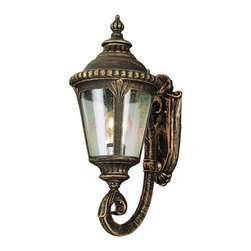 Trans Globe Lighting - Trans Globe Lighting 5040VG Verde Green 1 Light Outdoor Wall Sconce - Outdoor Wall Lights And Sconces