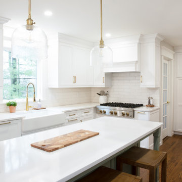 Light Filled Transitional Kitchen Renovation