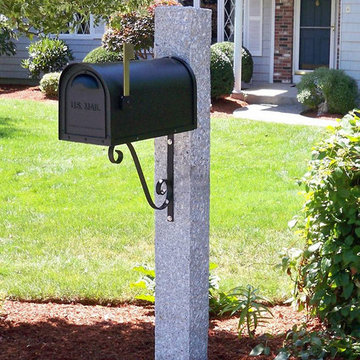 Granite Mailbox Posts