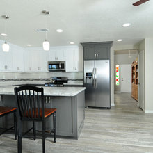 gray kitchen
