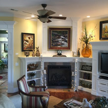 Corner Fireplace