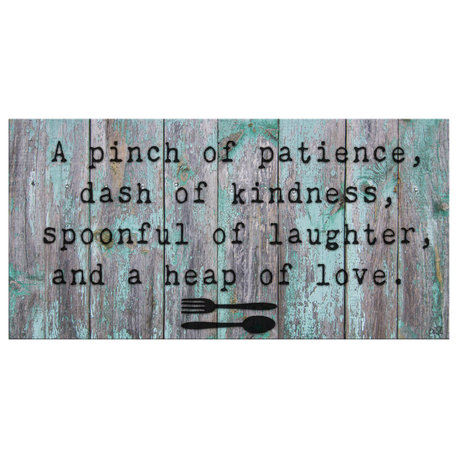 Spoonful Wrapped Canvas Kitchen Wall Art