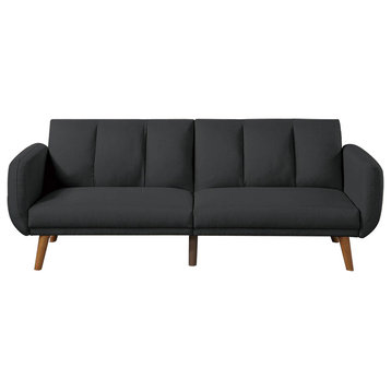Modern Adjustable Sofa, Black