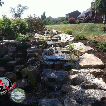 Pondless Waterfalls Ideas for your Kentucky Landscape