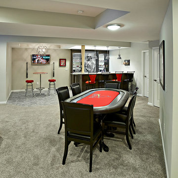 That's a Winner!! Themed Basement Finish in Troy, IL