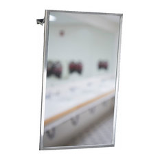 50 Most Por Contemporary Tilting Bathroom Mirrors For 2018 Houzz Meek Mirrors Adjule Tilt Frame 24 X 36