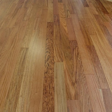 Brazilian Cherry Hardwood Floor Restoration (Jatoba)