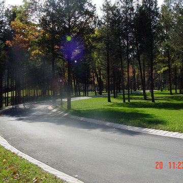 Hopewell, New Jersey Estate - Driveway, landscaping