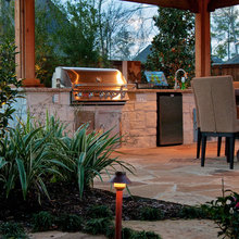outdoor kitchen