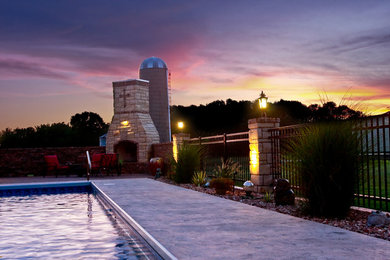Patio - traditional patio idea in Wichita