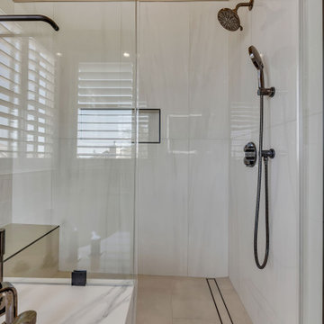 Luxury Hotel–Style Full Bathroom Remodel - OT Bay Builders San Jose