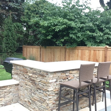 Ledgestone Veneer Stone Bar