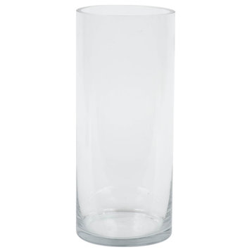 Vickerman 14" Clear Cylinder Glass Container